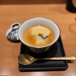 八新鮨 - サムライ牡蠣の茶碗蒸し