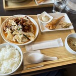 中華料理 一の矢 - 回鍋肉定食