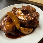 中華料理 一の矢 - 単品黒酢酢豚