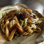 中華料理 一の矢 - あんかけ焼きそばアップ