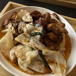 中華料理 一の矢 - 回鍋肉アップ