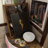喜記 銀座店 - 入口のディスプレイ