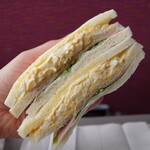 サンドリア - ◉ダブルエッグ　280円