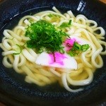 資さんうどん - 冷やし、かけうどんです。