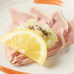 知多前寿司酒場ノ仙之助 - タン肉刺し