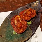 酒と食遊人 みなと - 甘えびパリのっけ