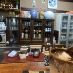 ほうせん - カウンター前の日本酒