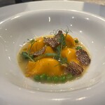 D'ORO HATSUDAI - 2種のチーズのラビオリ