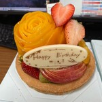 ハナフル - 料理写真:マンゴーで薔薇