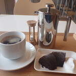 トーコーキッチン - 手作りチョコケーキ ホットコーヒー