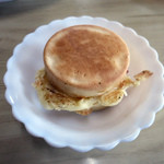 まつや軽食堂 - 焼きハム 150円