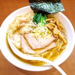 麺処 ゆきち - 中華そば003（塩）ワンタントッピング