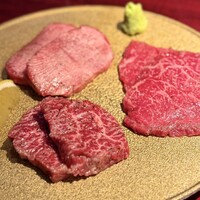 銀座焼肉 seigou - ・塩焼き
                (特選タン塩、特選ハラミ塩、ランプ塩)