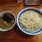 自家製中華そば としおか - つけめん味玉