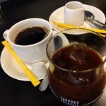 焼肉園 花牛 - ランチのセットドリンク（ホットコーヒー/アイスコーヒー）