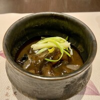 中国四川酒家 蔓山 - 干し海鼠と香茸の醤油煮