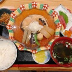 魚屋スタンドふじ子 - ふじ子だけのロカボ炊き①