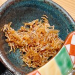 魚屋スタンドふじ子 - じゃこの佃煮