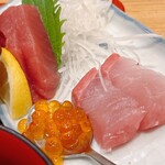 魚屋スタンドふじ子 - ミニ刺身②