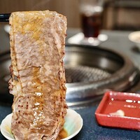 名古屋焼肉きらく - サーロイン焼きしゃぶ