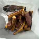 上板サービスエリア 下り スナックコーナー - 鳴門金時の素揚げ