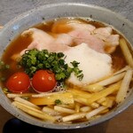 手打ち蕎麦 オトナリ - 岩中豚しゃぶとろろそば