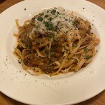 ウルスブラン - ◎粗挽き牛のボロネーゼ　１，３８０円、写真は大盛り➕２５０円　税込