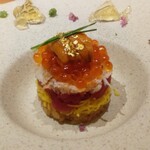 鮨 琥珀 - 海鮮ミルフィーユ