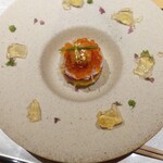 鮨 琥珀 - 海鮮ミルフィーユ