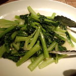 中国野菜の強火炒め