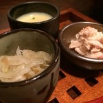 きはるの胡麻鯖や - お通し