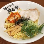 油そば専門店 歌志軒 - 油そば（大盛り）+キムチと青ネギ