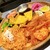北出TACOS - 料理写真:2種のタコスプレート ③チキンティンガ ⑥チポトレシュリンプ