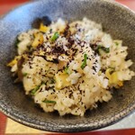 かまくら いち - 栄螺のピラフ。