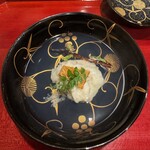 銀座 きた川 - 毛蟹と帆立貝真薯