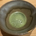 銀座 きた川 - 羊羹と抹茶で幸福な時間の締めくくり。