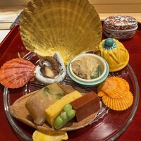 銀座 きた川 - 前菜の献立は14品目！