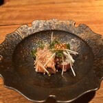 串揚げ 銀ノ鯱 - 鯱コースの変わり刺身