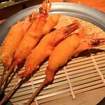 串揚げ 銀ノ鯱 - 海老
