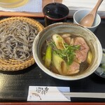 粗挽きそば 手打ち 日本橋福田雅之 - 