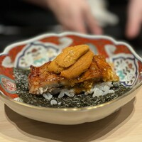 神楽坂 濱千 - 鰻の手巻き