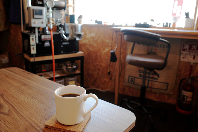 栗谷珈琲焙煎所 - 十文字（カフェ）の写真