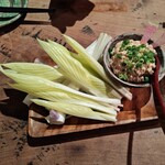 酔壱や - お通し350円（3人前