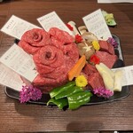 WAGYU-X - 和牛焼き肉盛合わせ