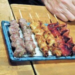 まるまさ家 - ハツ、砂ずり、皮