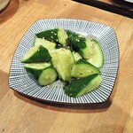 まるまさ家 - きゅうりたたき