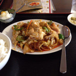 中華料理 厚工坊 - 回鍋肉アップ
