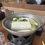 そば処 湧水 - 湯豆腐