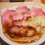 麺屋 聖 - 料理写真:淡竹【HACHIKU】＋特選！Ｗチャーシュー麺