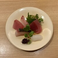 個室と地肴 北新地 心屋 本通り店 - お造り盛り合わせ